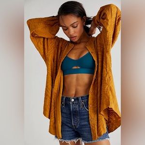 Free People Can’t Stop Dreaming Tunic Ochre
